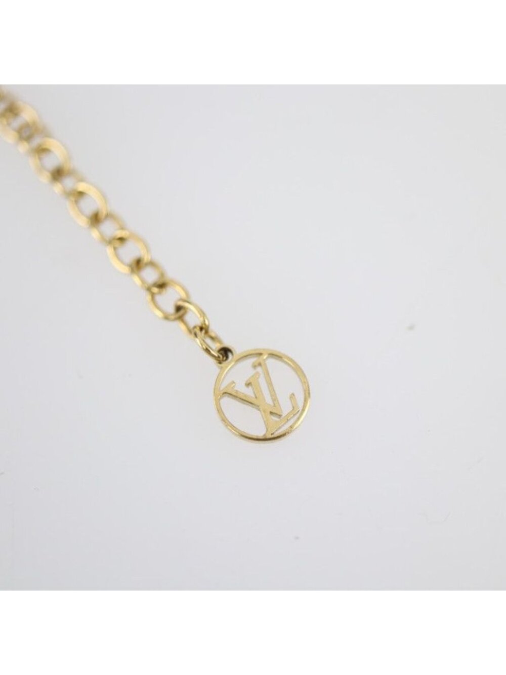 Louis Vuitton Bracelet Serule Metal Gold Silver Viton - Picture 4 of 8